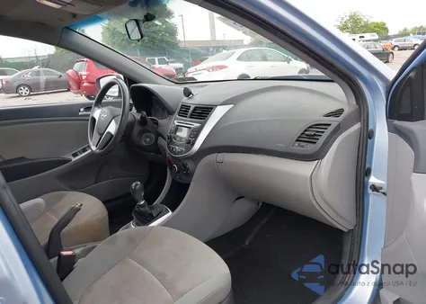 2012 Hyundai Accent Gs z USA, uszkodzony, nr VIN KMHCT5AE4CU057239